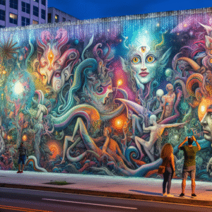 Urban Dreamscapes: The Graffiti Kaleidoscope