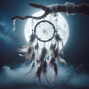 Lunar Dreamcatcher: Celestial Serenity
