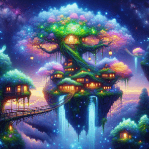 Luminous Orchard of the Sky