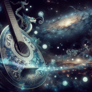 Celestial Dragon's Lament: The Harmonic Lute