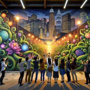 Urban Jungle: Graffiti Vines