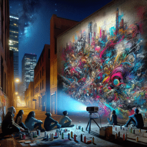 Urban Canvas: The Graffiti Light Projector