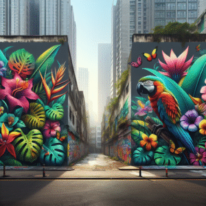 Urban Jungle: The Graffiti Garden