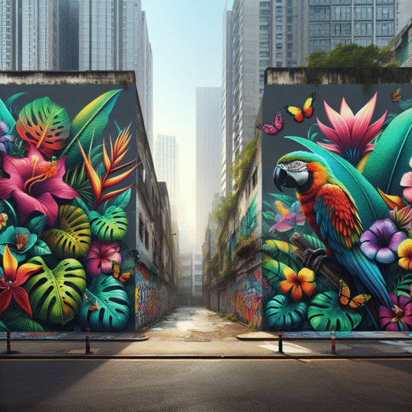 Urban Jungle: The Graffiti Garden