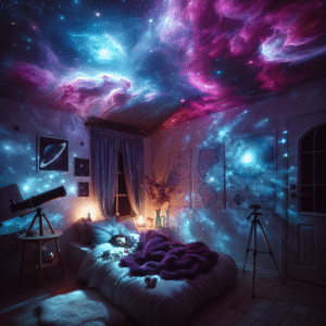 Nebula Dreams: Celestial Lullabies Projector