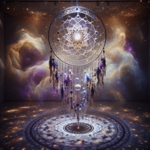 Galactic Dreamcatcher: Celestial Harmony