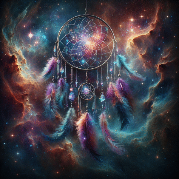 Ethereal Nebula Dreamcatcher