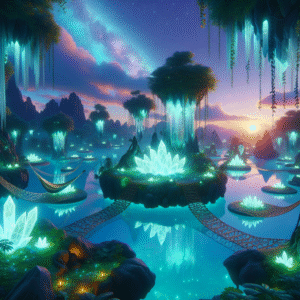 Celestial Oasis: The Skyward Garden