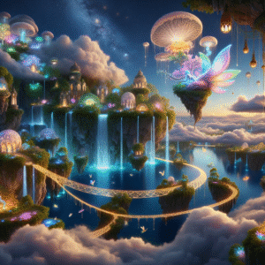Celestial Oasis: The Floating Sanctuary