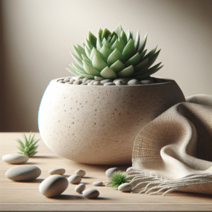 Serenity Stones: The Zen Minimalist Planter