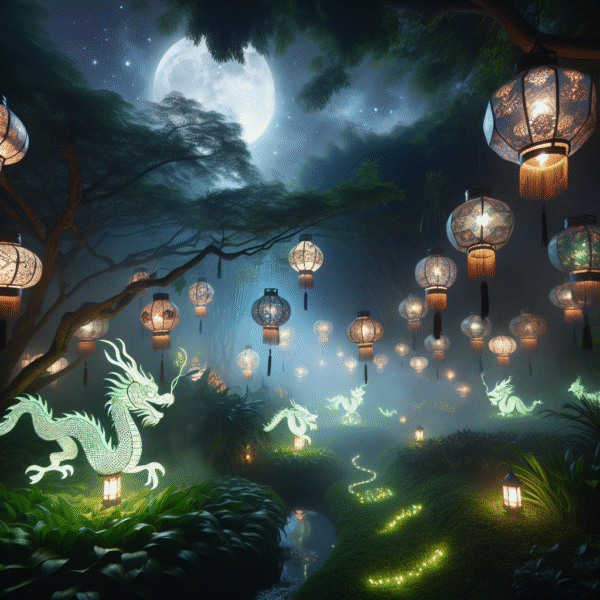 Celestial Dragon Lanterns