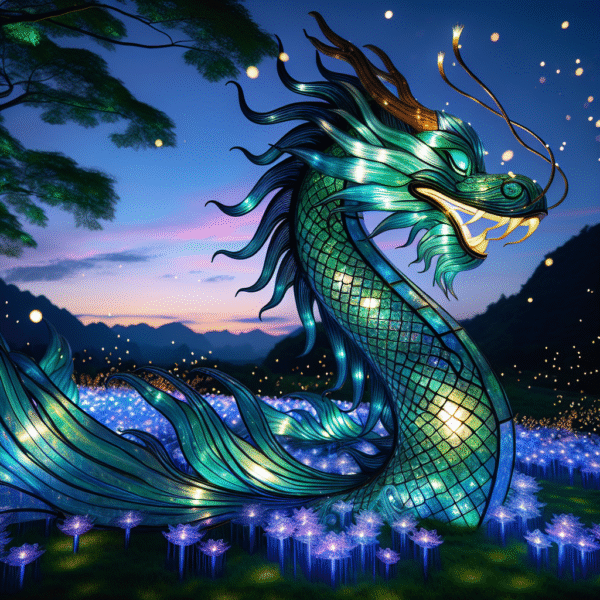 Celestial Dragon Lanterns