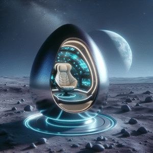Lunar Lounge: The Space Age Pod