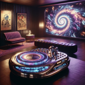 Galactic Vinyl Dreamscape