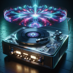 Celestial Vinyl Record Player