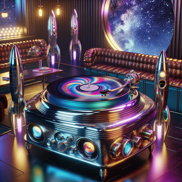 Galactic Vinyl Dreamscape