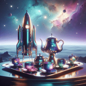 Cosmic Tea Set of Tomorrow