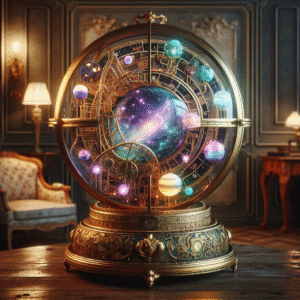 Celestial Time Capsule: The Retro Futurist’s Dream