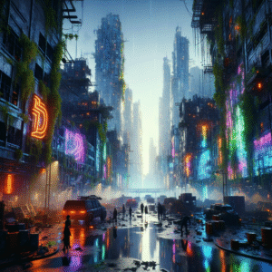 Neon Shadows: The Last Haven