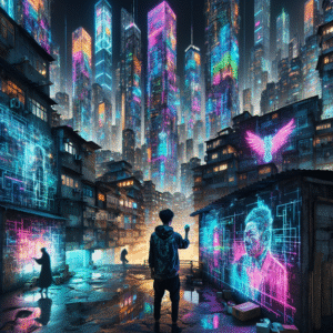 Neon Shadows: The Last Light of the City