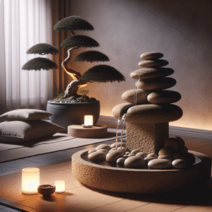 Serenity Pebble Fountain