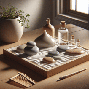 Serenity Stones: Aromatic Zen Garden Kit