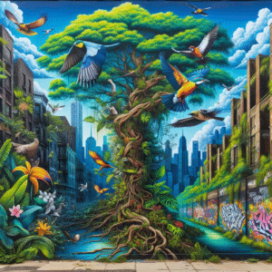 Urban Jungle Canvas