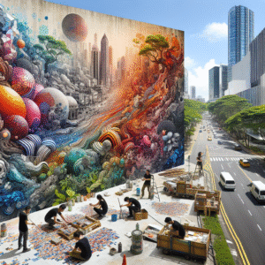 Urban Mosaic: The Street Canvas Kit